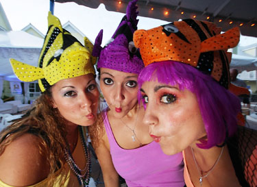Headdress Ball 2011 photo - Duval Street, Key West